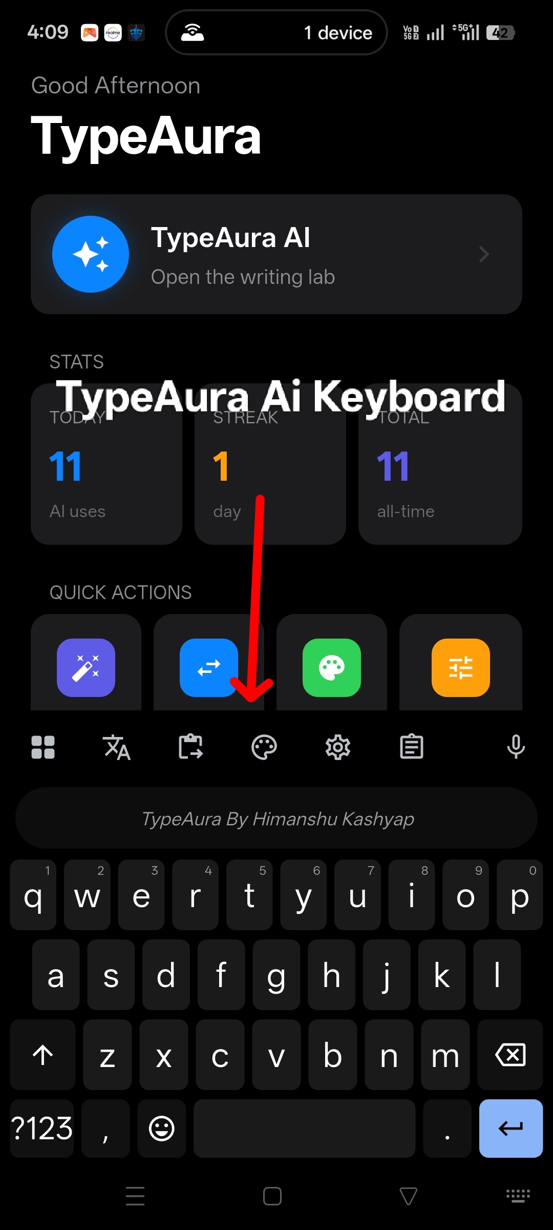 TypeAura Keyboard
